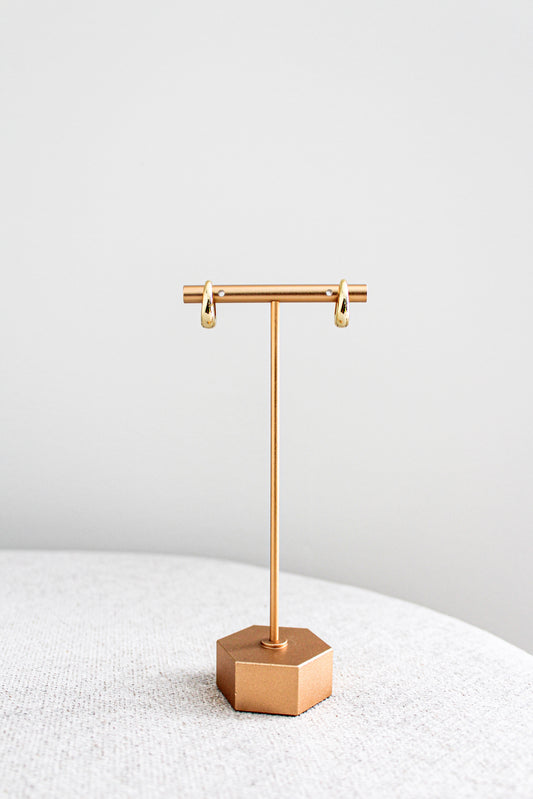 Chunky Gold Hoops