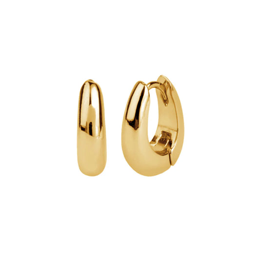 Chunky Gold Hoops