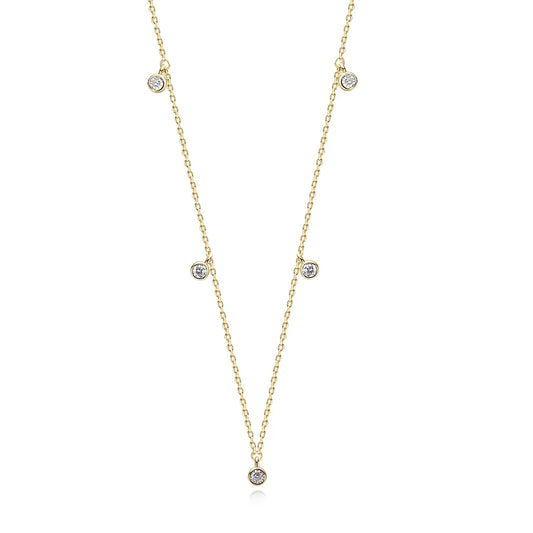Diamonds Beaded Necklace