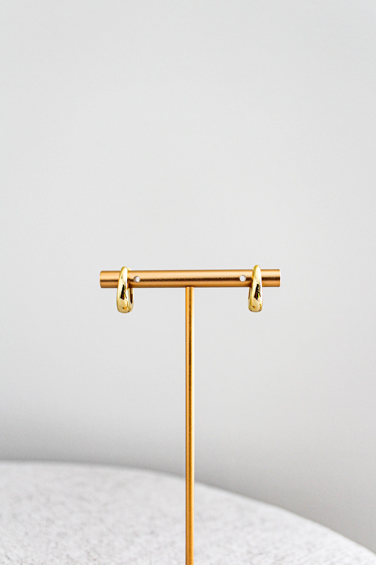 Chunky Gold Hoops