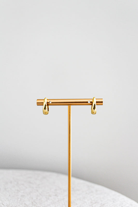 Chunky Gold Hoops