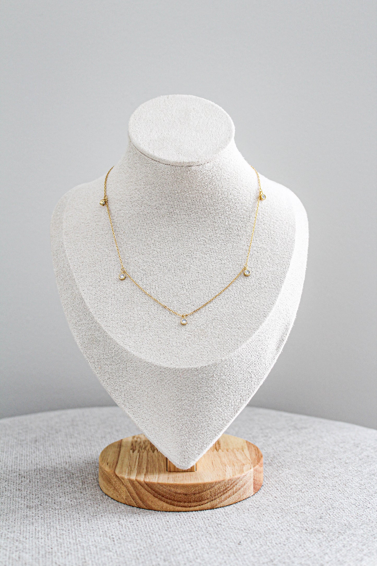 Diamonds Beaded Necklace