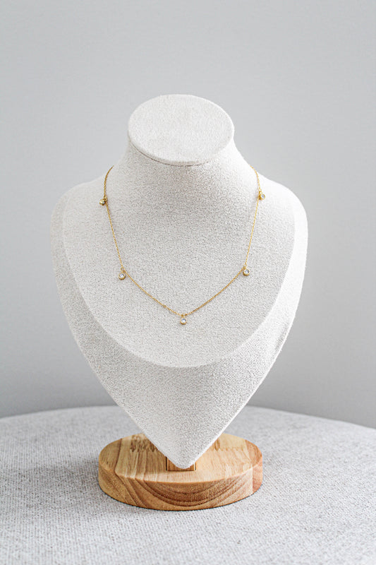 Diamonds Beaded Necklace