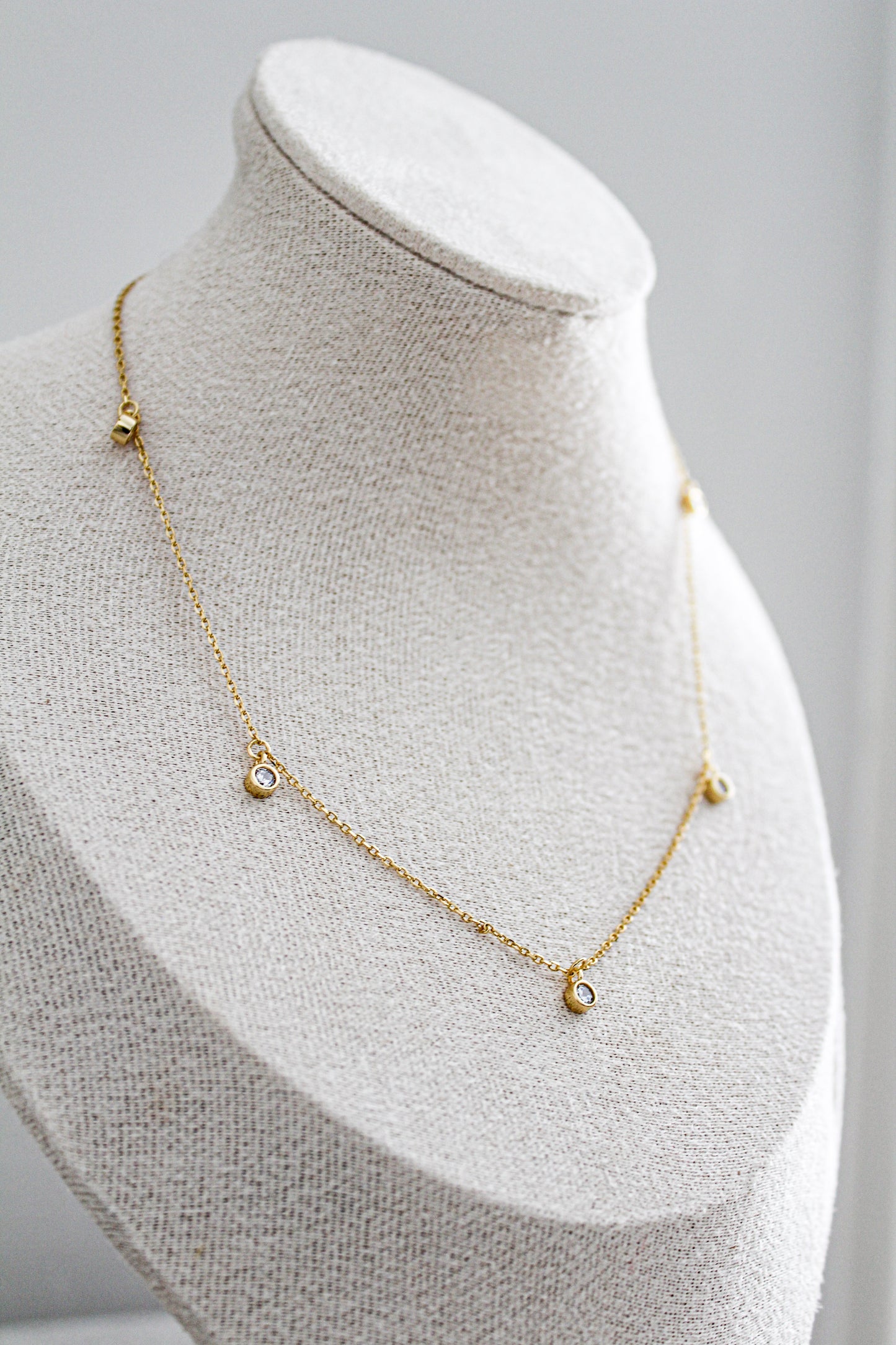 Diamonds Beaded Necklace