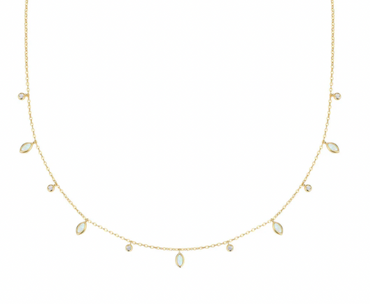 Waterdrop Opal Necklace